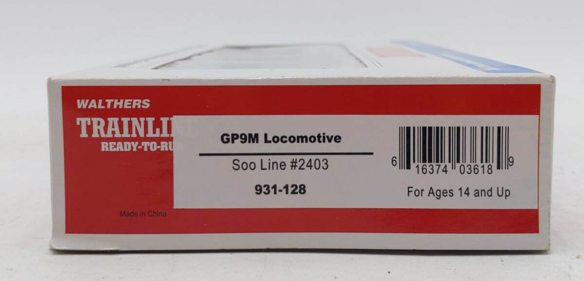Walthers 931-128 Soo Line GP9M Diesel Locomotive #2403