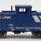 Walthers 931-1530 HO Scale Montana Rail Link Caboose #1105