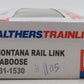 Walthers 931-1530 HO Scale Montana Rail Link Caboose #1105