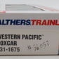 Walthers 931-1675 HO Western Pacific 50' Plug-Door Boxcar - Ready to Run  #56057