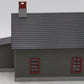 MTH 30-90250 Work House #1 Maroon & Dark Gray