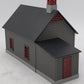 MTH 30-90250 Work House #1 Maroon & Dark Gray