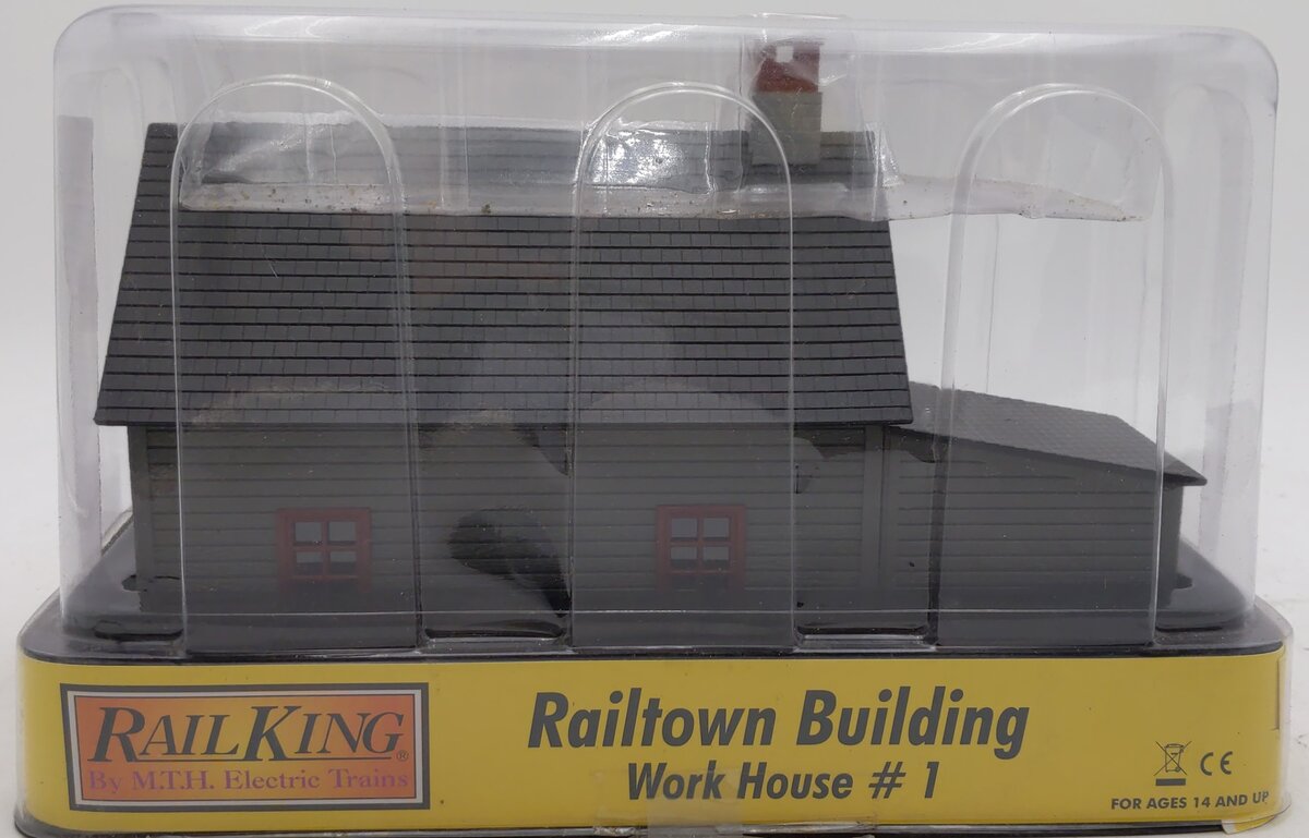 MTH 30-90250 Work House #1 Maroon & Dark Gray