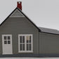 MTH 30-90010 O Gray & Black Work House #2