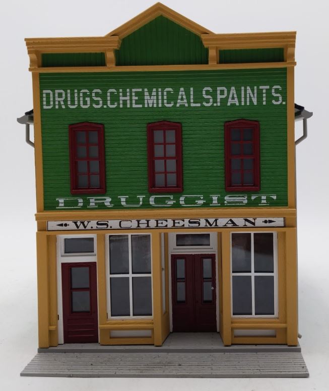 MTH 30-90560 O 2-Story False Front Building - Druggist