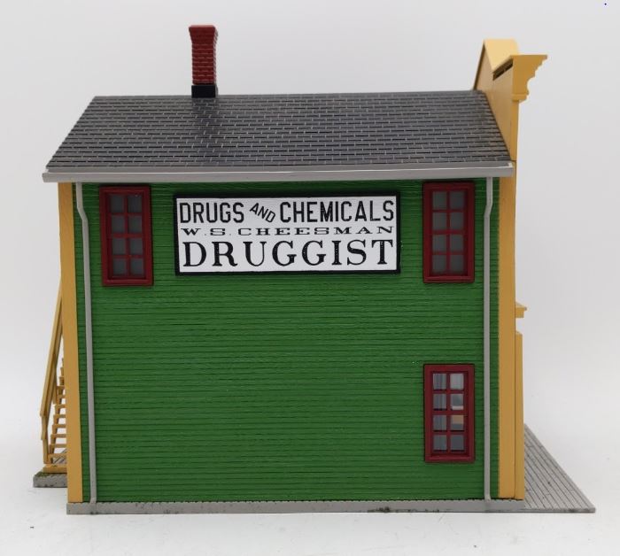 MTH 30-90560 O 2-Story False Front Building - Druggist