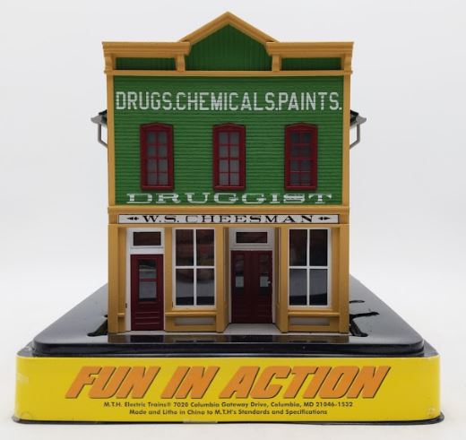 MTH 30-90560 O 2-Story False Front Building - Druggist