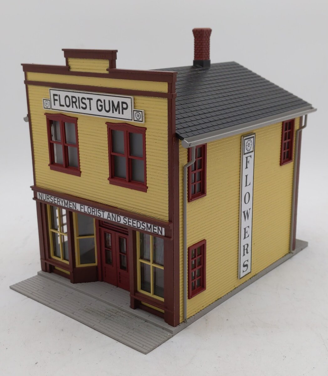 MTH 30-90575 O Florist Gump RailKing 2-Story Store Front Building