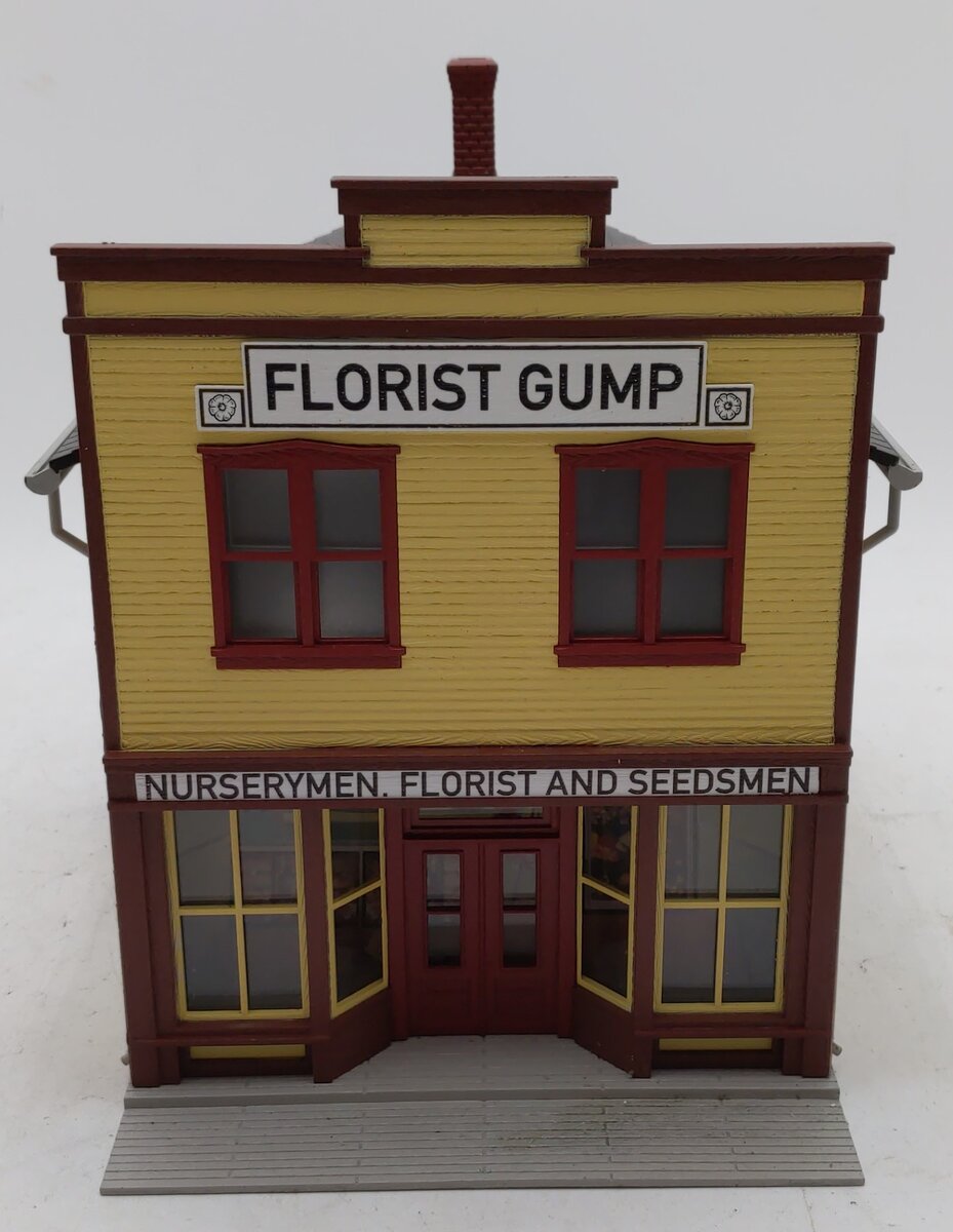 MTH 30-90575 O Florist Gump RailKing 2-Story Store Front Building