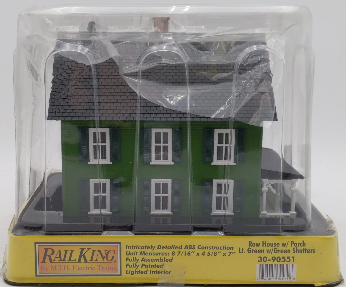 MTH 30-90551 O Row House #2 - Green
