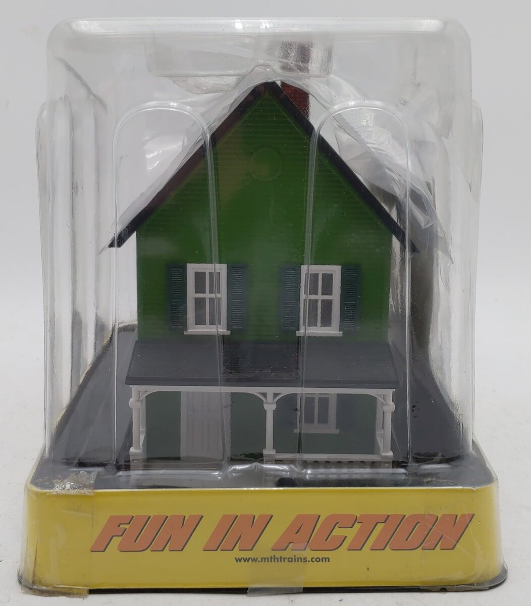 MTH 30-90551 O Row House #2 - Green