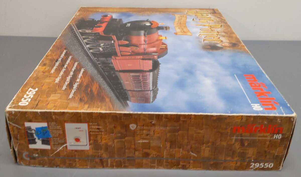 Marklin 29550 HO Scale Hogwarts Express™ Steam Passenger Train Set EX/Box