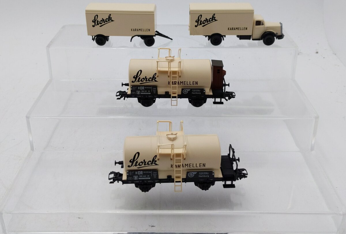 Marklin 46753 HO Scale Tank Car Set & Truck