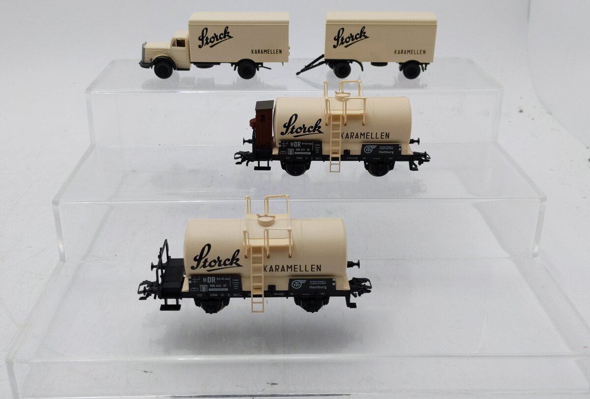 Marklin 46753 HO Scale Tank Car Set & Truck