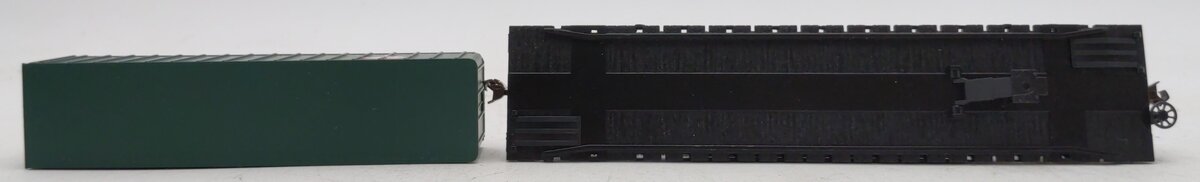 Bachmann 16702 HO Baltimore & Ohio 52' 6" Flatcar w/35' Piggyback Trailer #8966 EX/Box