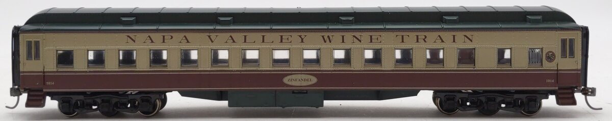 Athearn 8502 HO Scale Napa Valley RR "Zinfandel" Coach Passenger Car #1014