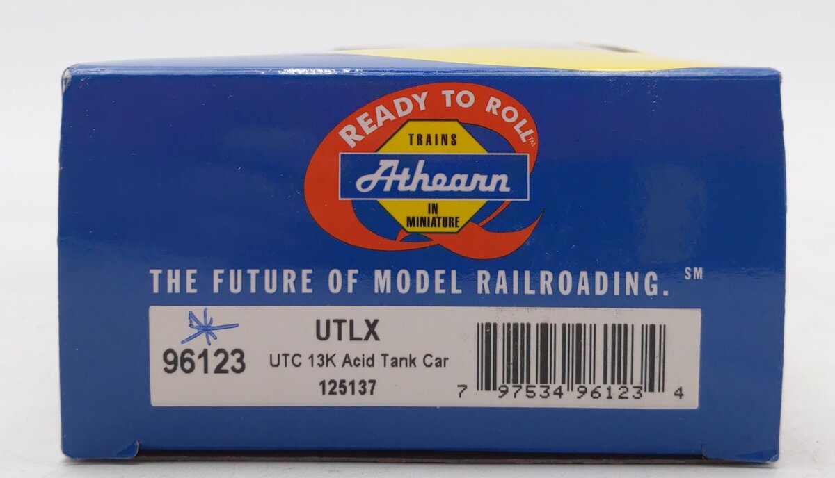 Athearn 96123 HO UTLX RTR 13,600-Gallon Acid Tank #125137
