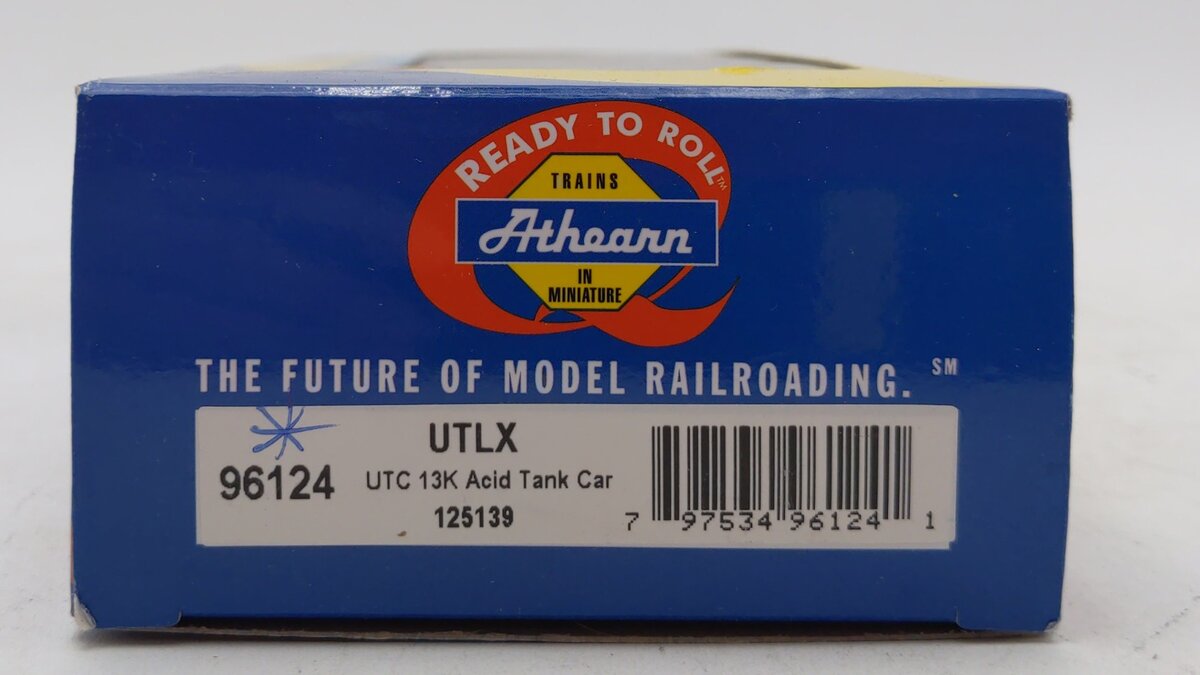 Athearn 96124 HO UTLX 13,600-Gallon Acid Tank #125139