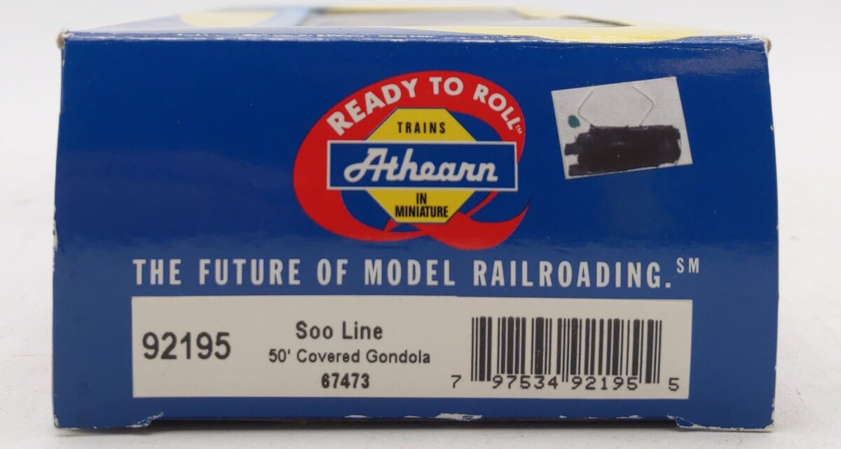 Athearn 92195 HO SOO RTR 50' Covered Gondola #67473