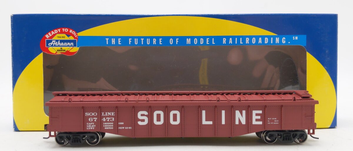 Athearn 92195 HO SOO RTR 50' Covered Gondola #67473