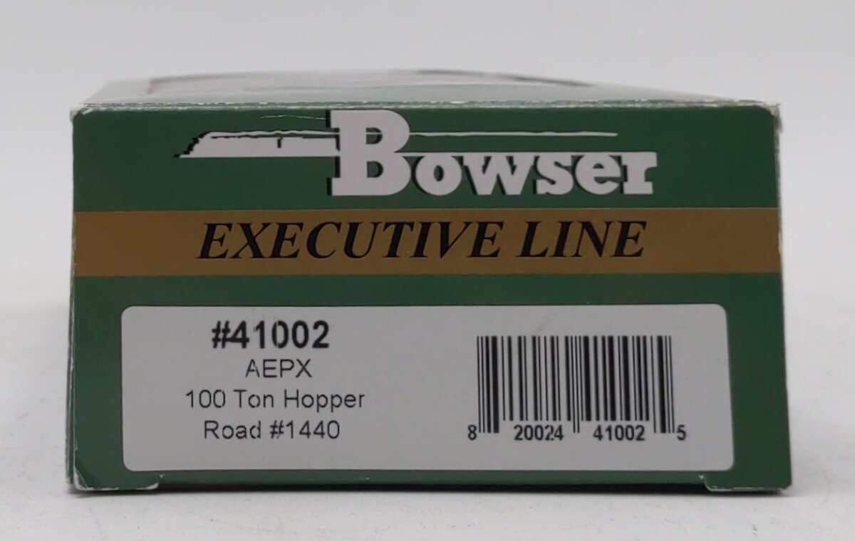 Bowser 41002 HO AEPX 100-Ton 3-Bay Open Hopper Executive Line #1440