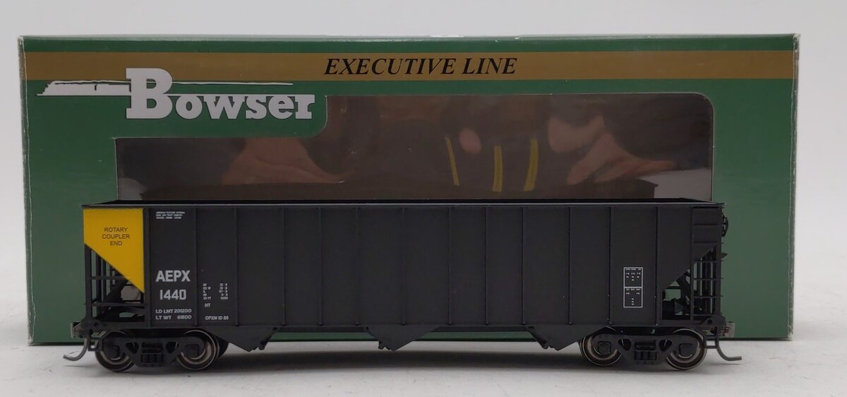 Bowser 41002 HO AEPX 100-Ton 3-Bay Open Hopper Executive Line #1440