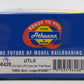 Athearn 96428 HO Scale UTLX 33,000 Gallon Flat Panel Tank Car #910487