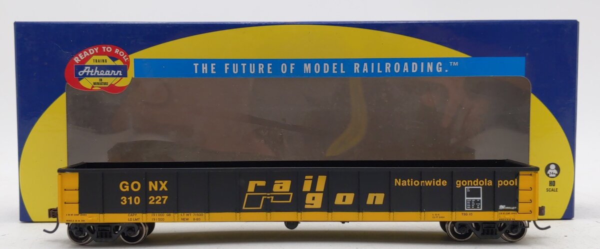 Athearn 97422 HO GONX 52' Mill Gondola Ready to Run #310227