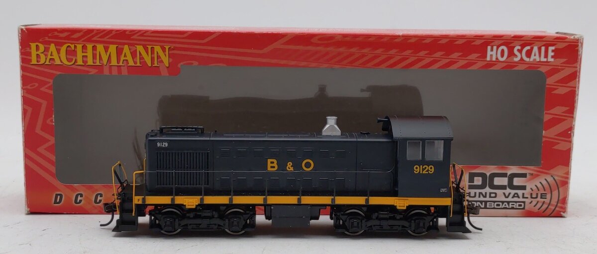 Bachmann 63402 HO B&O Alco S2 Diesel Switcher #9129 w/Sound/DC/DCC