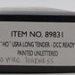 Bachmann 89831 HO Unlettered USRA Painted Long Tender -DCC Ready NIB