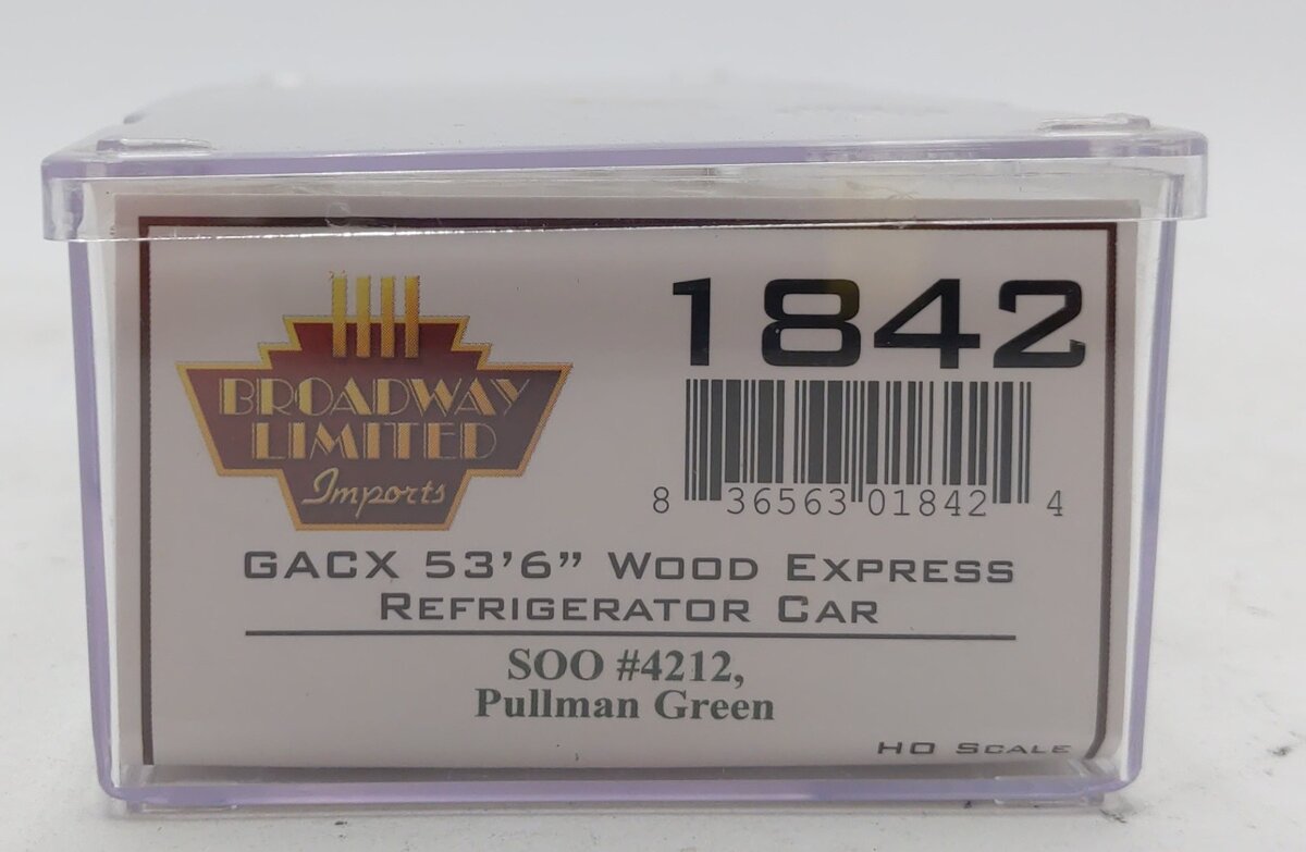 Broadway Limited 1842 HO Soo Line 53'6