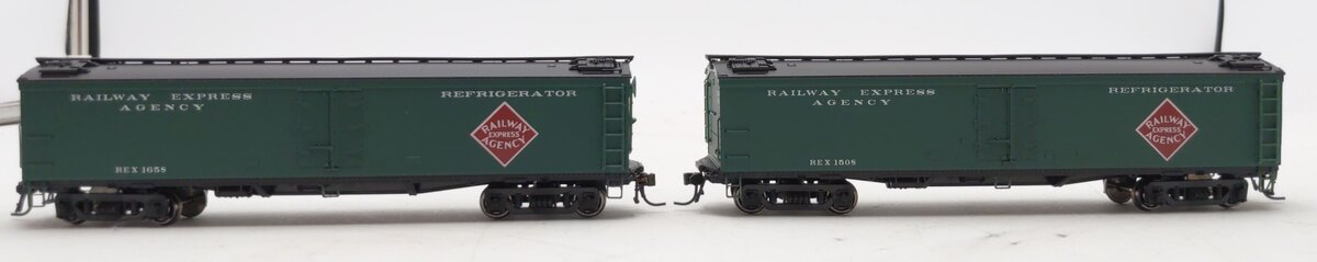 Broadway Limited 1866 HO REA GACX 53'6" Wood Reefer #1508,1658 (Pack of 2)