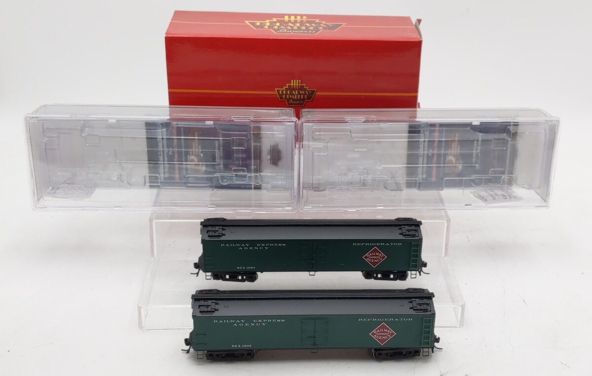 Broadway Limited 1866 HO REA GACX 53'6" Wood Reefer #1508,1658 (Pack of 2)