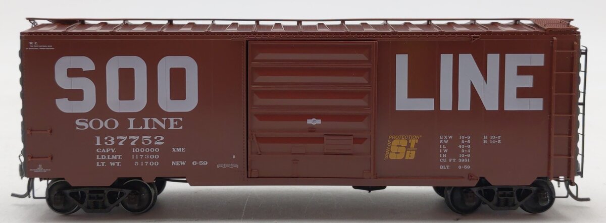 Kadee 5314 HO SOO Line Pullman-Standard PS-1 40' Boxcar #137752