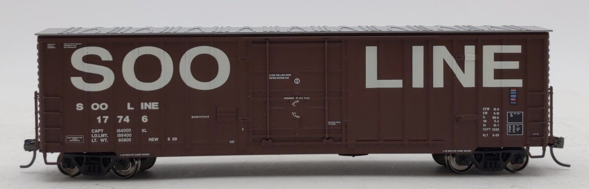 Fox Valley Models 30003 HO Scale SOO/Boxcar Red 7 Post Box #17746