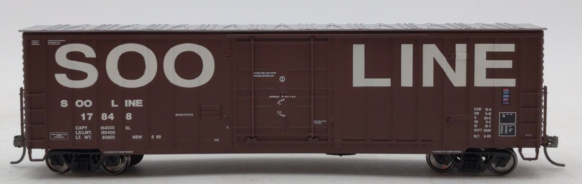 Fox Valley Models 30004 HO Scale SOO Line 7 Post Box Car #17848