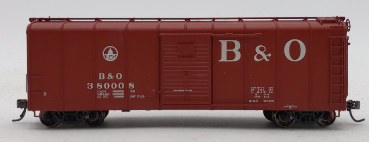 Fox Valley Models 30319 B&O Wagontop "Cap Dome Bill" Boxcar #380008