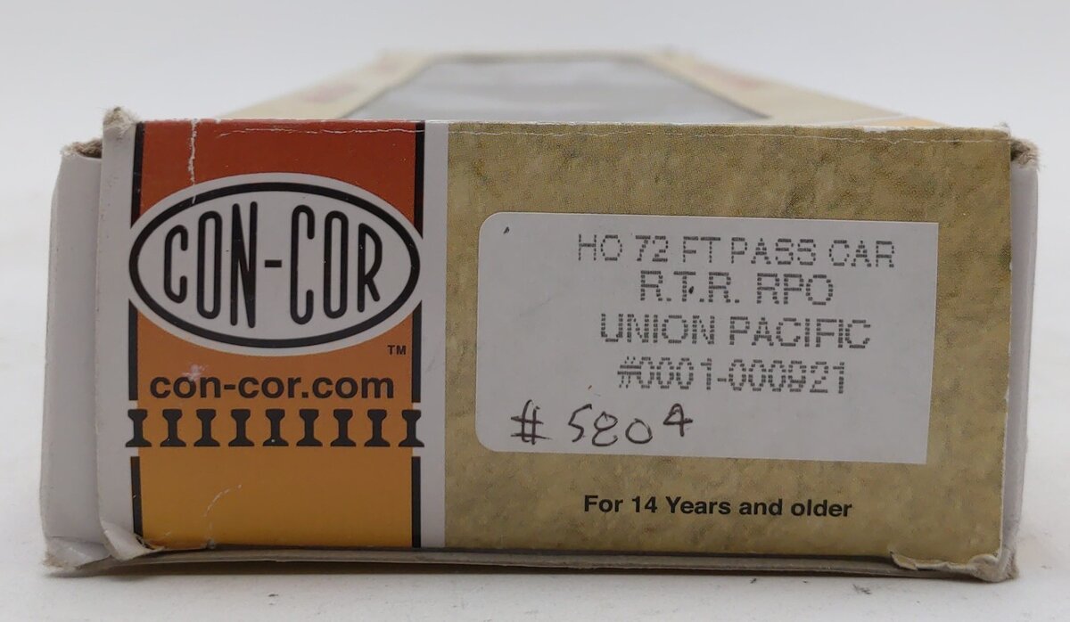 Con-Cor 0001-000921 HO Union Pacific 72' Smooth-Side Railway Post Office