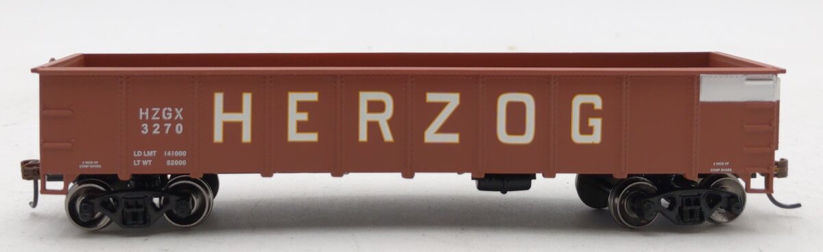 Roundhouse 87844 HO Herzog 40' Gondola #3270