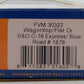 Fox Valley Models 30322 HO Scale B&O Wagontop Flat Dr C-16 Express Box Car #1879