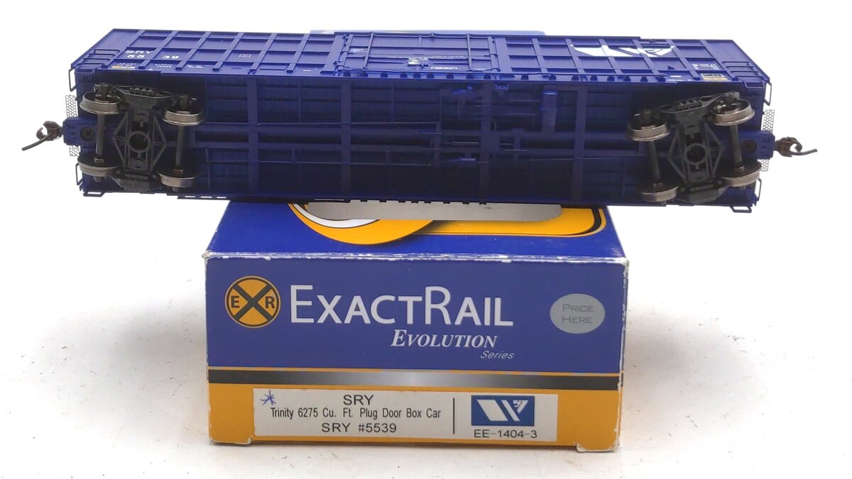 ExactRail EE-1404-3 HO Scale Southern Railway SRY 6275 Cu. Ft. Box Car #5539 LN/Box