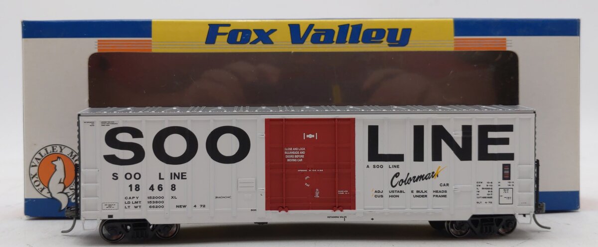Fox Valley Models 30030 SOO 7 Post Boxcar  #18468