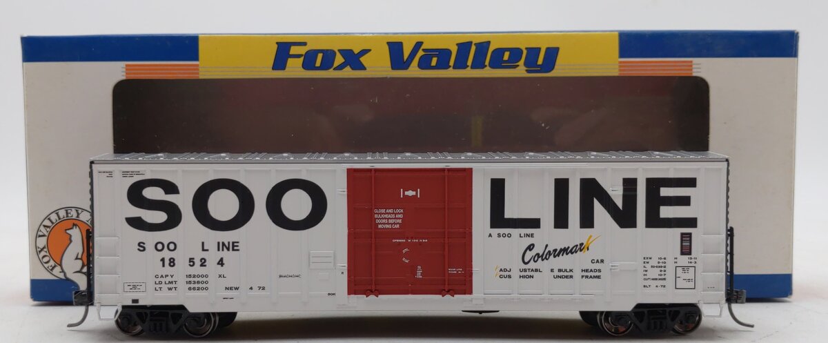 Fox Valley Models 30031 SOO 7 Post Boxcar #18524