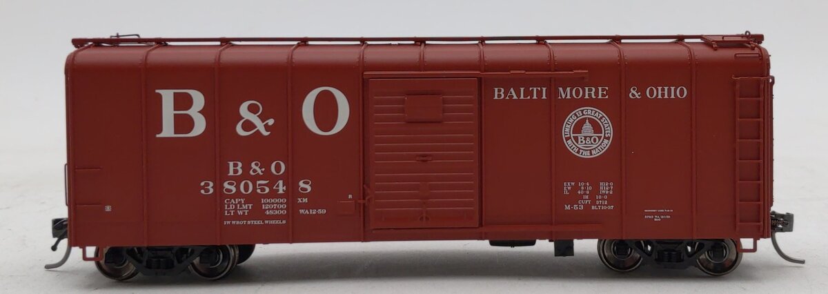 Fox Valley Models 30326 HO Baltimore & Ohio Boxcar #380548