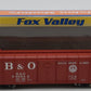 Fox Valley Models 30326 HO Baltimore & Ohio Boxcar #380548