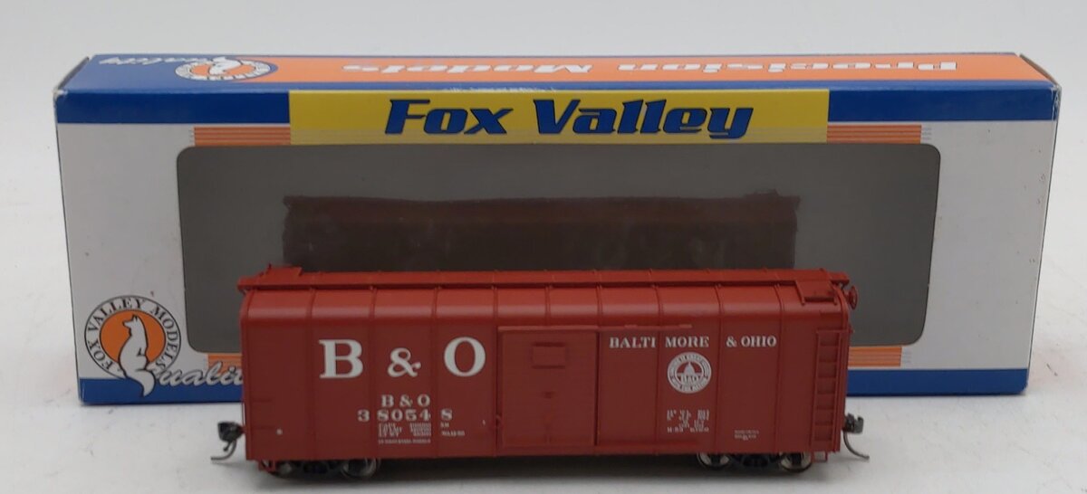 Fox Valley Models 30326 HO Baltimore & Ohio Boxcar #380548