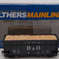 Walthers 910-6802 HO B&O 36' Wood Chip Hopper #829138