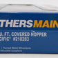 Walthers 910-7108 HO Scale Union Pacific 37' Covered Hopper #218283
