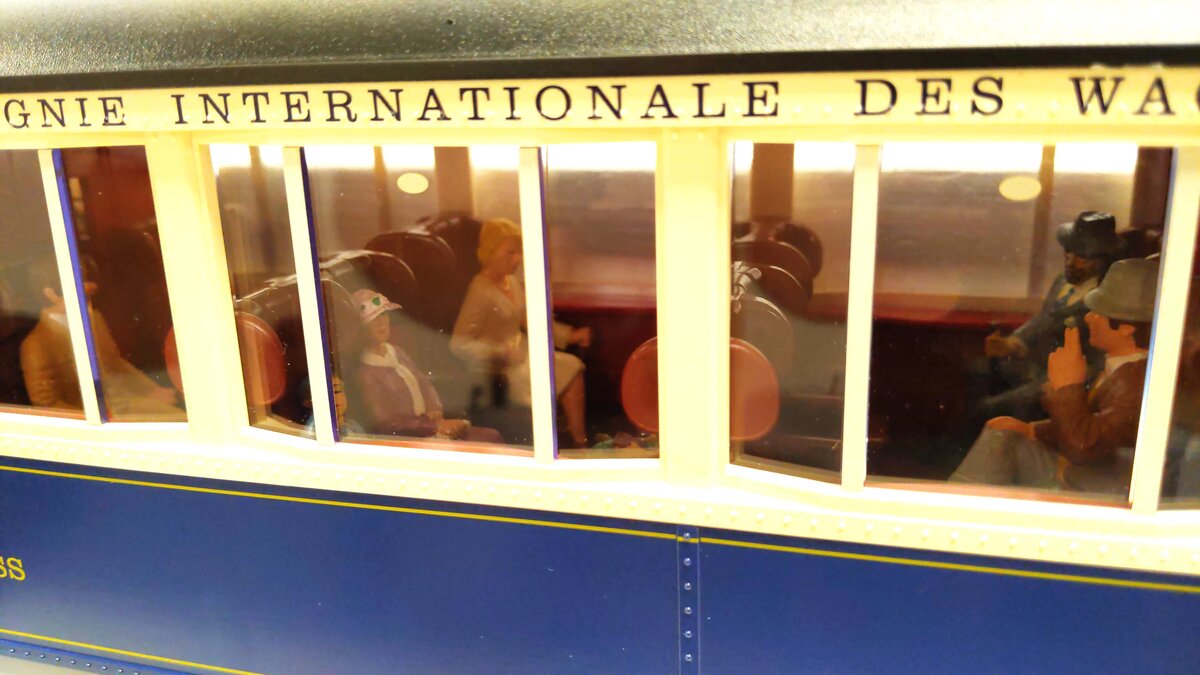 LGB 70685 G Scale Orient Express Deluxe G Gauge Steam Passenger Train Set EX/Box