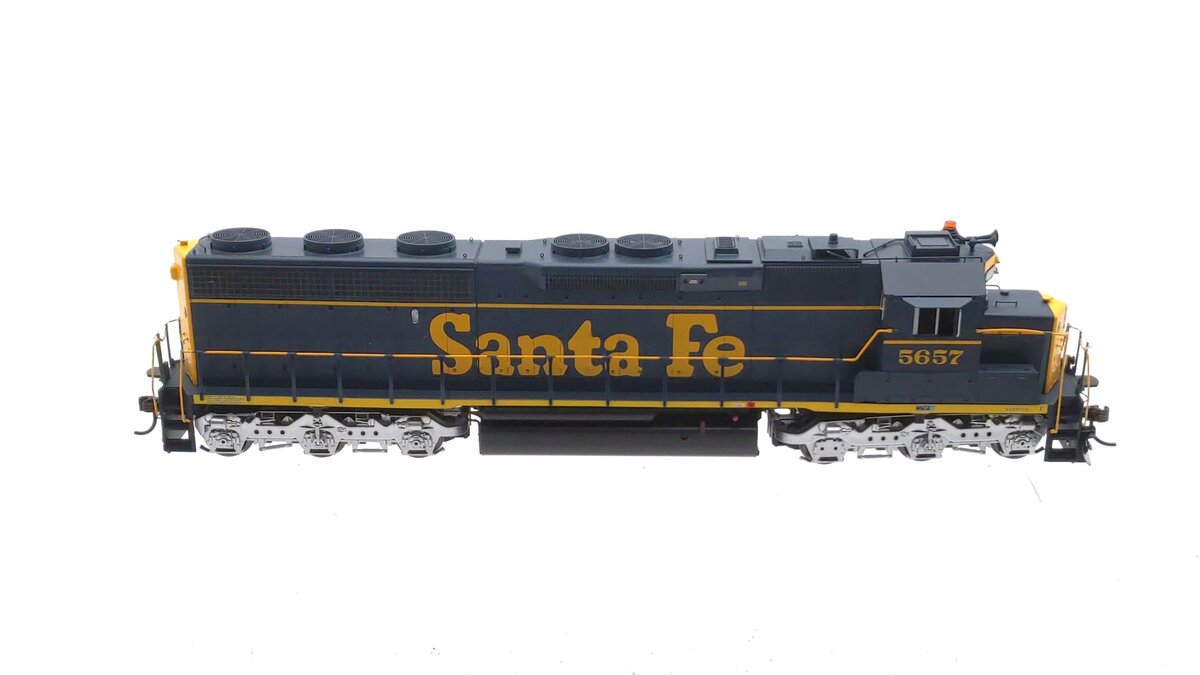 Athearn G65809 HO Santa Fe SD45-2 Diesel Locomotive with DCC & Sound #5657